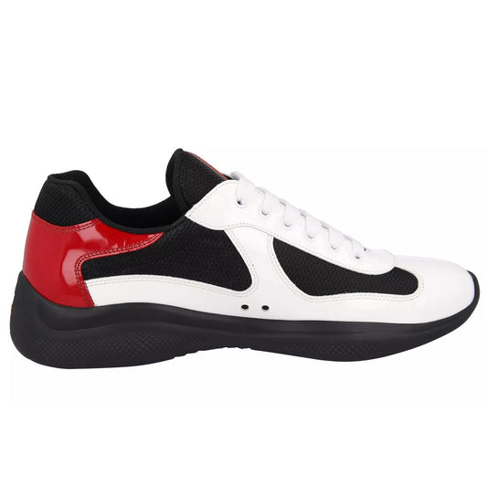 Prada Eleganti Sneakers in Nylon Bianco 9.5 - MYDREAMAX