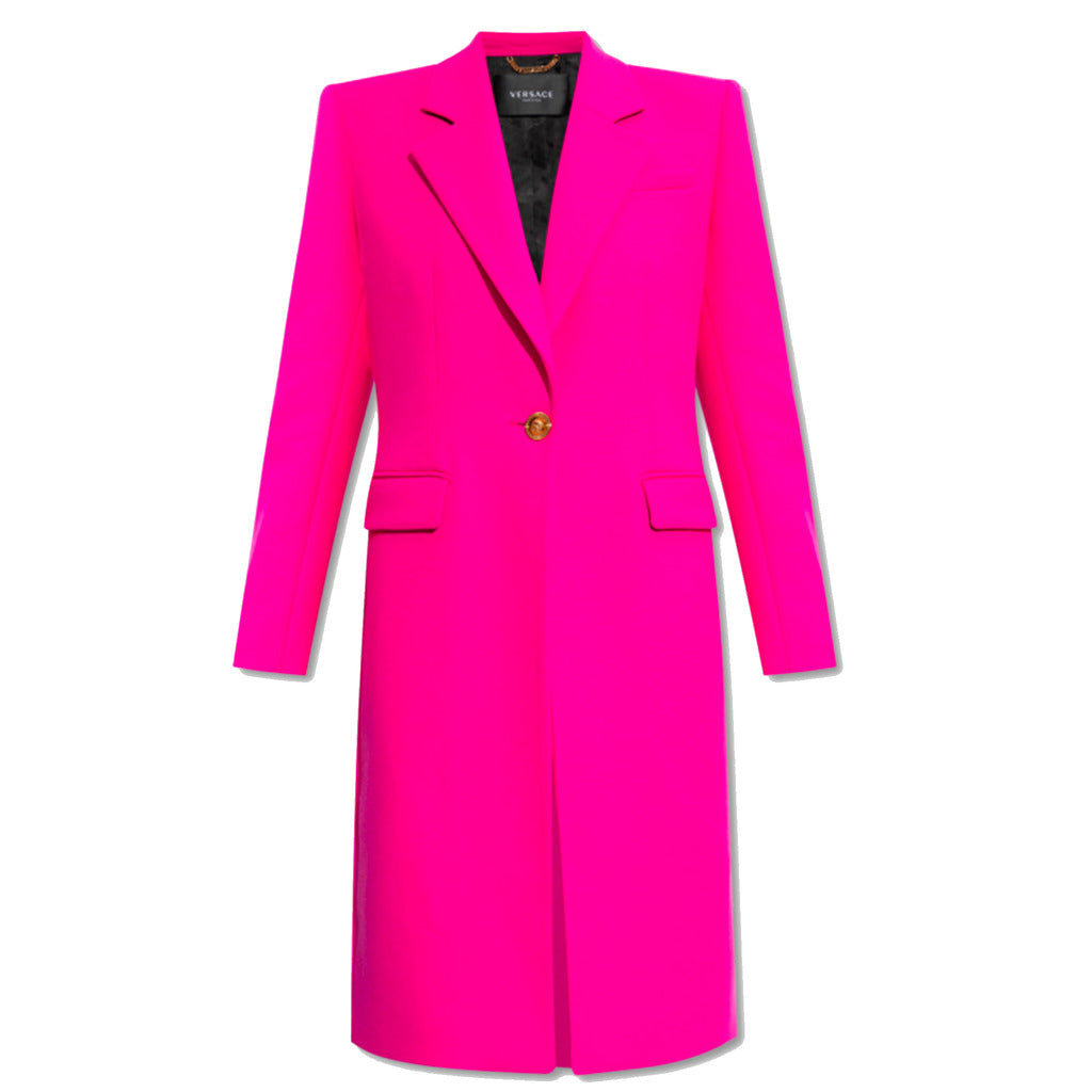 Versace Cappotto Elegante Fucsia Donna Fucsia - MYDREAMAX