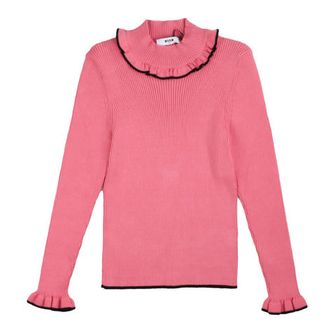 Msgm Maglioncino Rosa Bambina Multicolore 10A - MYDREAMAX