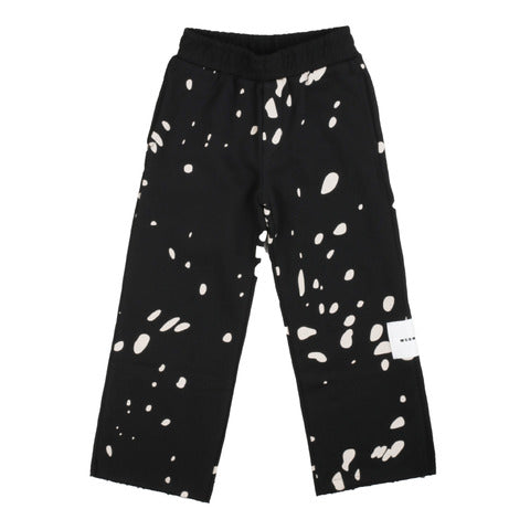 Msgm Pantalone Sportivo Nero Bambino Nero - MYDREAMAX