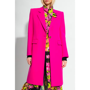 Versace Cappotto Elegante Fucsia Donna - MYDREAMAX