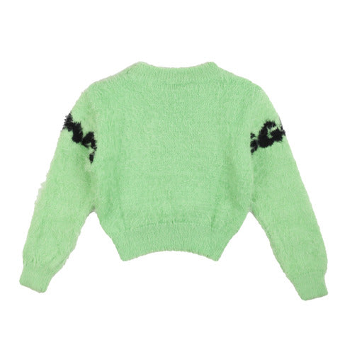 Msgm Maglioncino Verde Bambina - MYDREAMAX