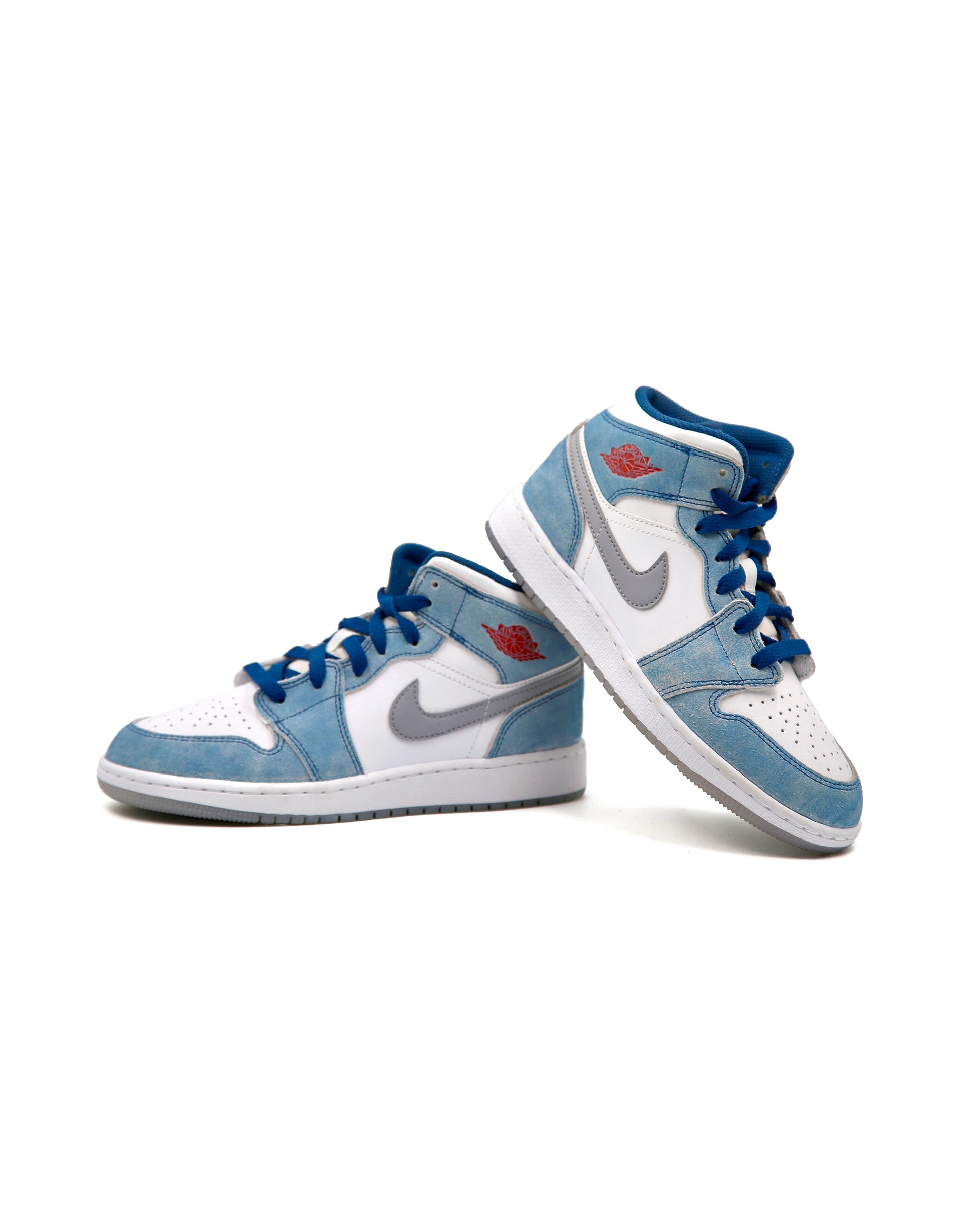 Jordan 1 Mid SE French Blue Light Steel (GS) - MYDREAMAX