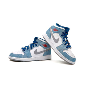 Jordan 1 Mid SE French Blue Light Steel (GS) - MYDREAMAX