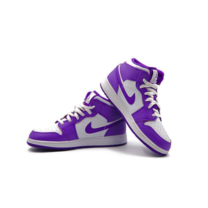 Jordan 1 Mid Purple Venom (GS) - MYDREAMAX