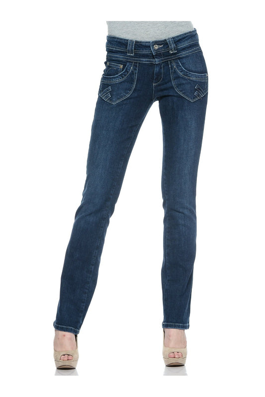 Ungaro Fever Jeans Elegante Denim Donna Blu - MYDREAMAX