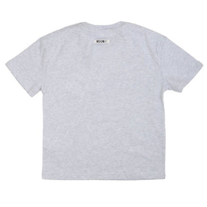 Msgm T-Shirt Manica Corta Grigio Bambino - MYDREAMAX