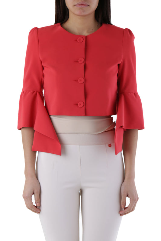 Cristina Gavioli Blazer Rosso Donna - MYDREAMAX