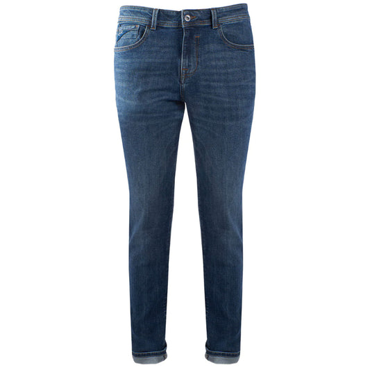 Yes Zee Jeans Regolare Blu Uomo Blu - MYDREAMAX