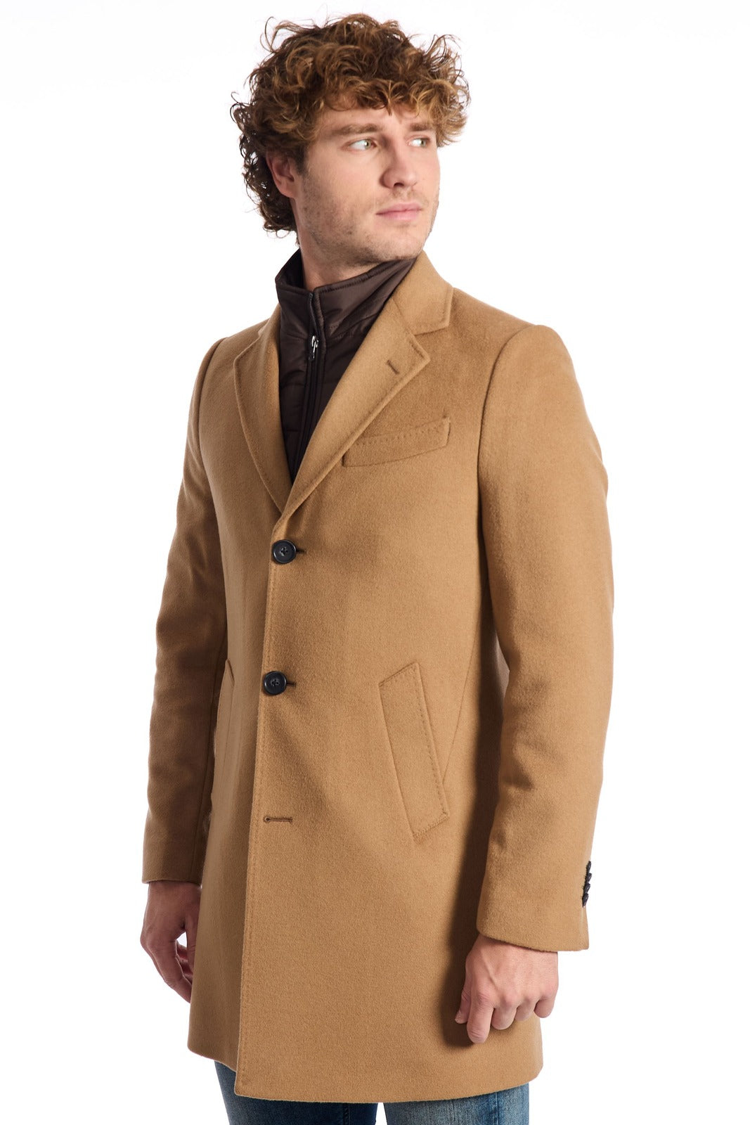 Baldinini Cappotto Elegante Pettorina Uomo - MYDREAMAX