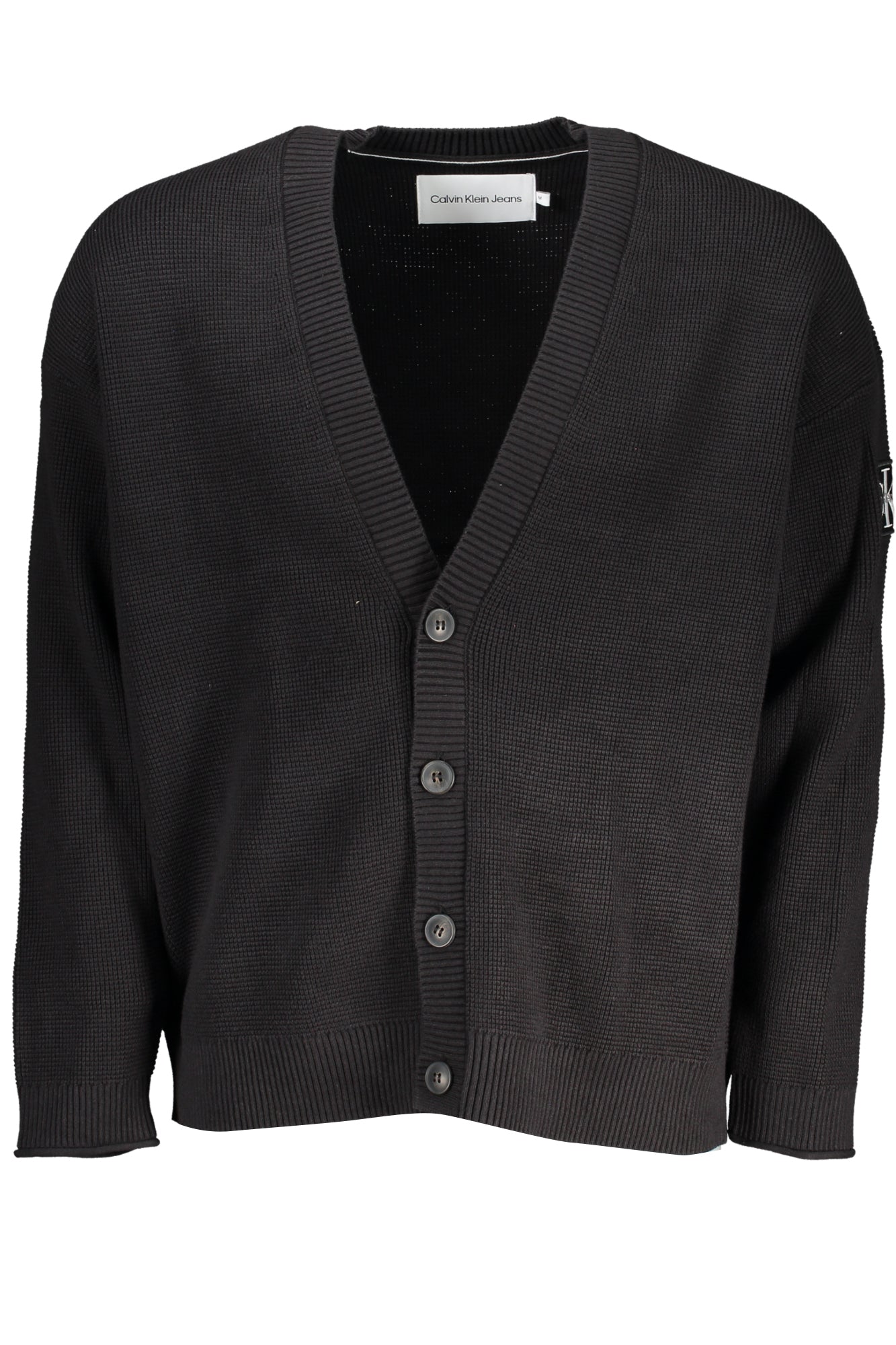 Calvin Klein Cardigan Nero Uomo Nero - MYDREAMAX