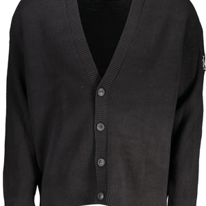 Calvin Klein Cardigan Nero Uomo Nero - MYDREAMAX