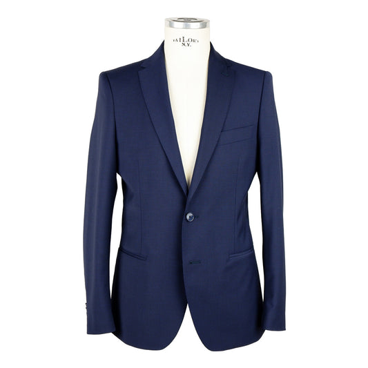 Emilio Romanelli Abito Elegante Uomo Blu Scuro 58 - MYDREAMAX