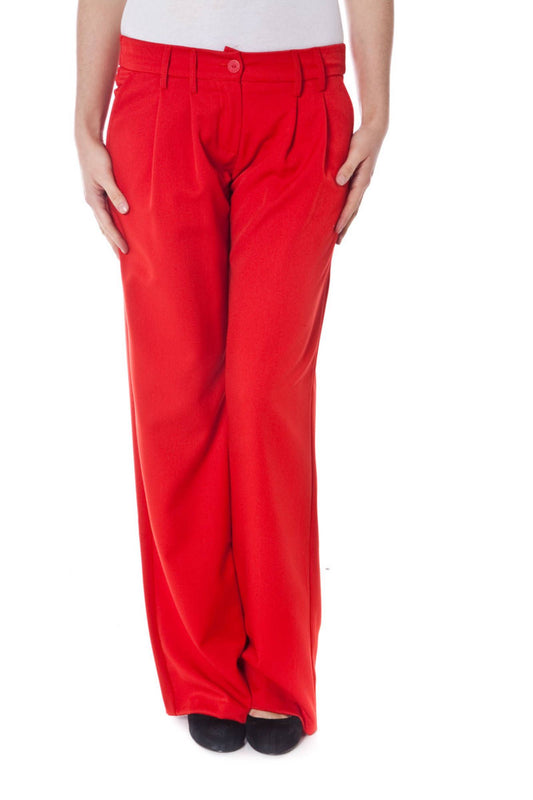 Denny Rose Pantalone Rosso Donna Rosso - MYDREAMAX