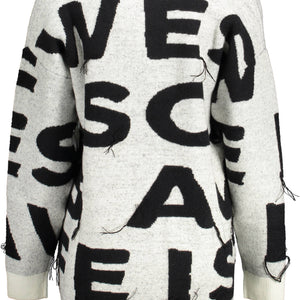 Desigual Cardigan Lungo Bianco Donna - MYDREAMAX