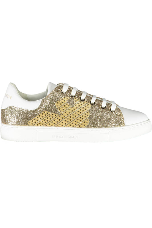 Emporio Armani Sneaker Oro Donna EU35 Oro - MYDREAMAX