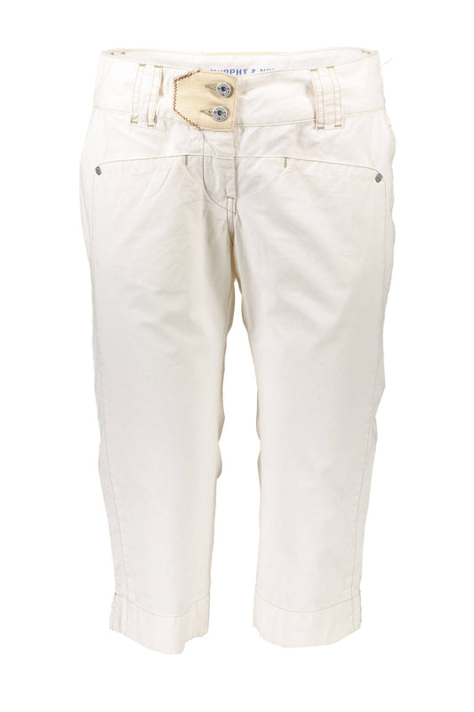 Murphy&Nye Pinocchietto Bianco Donna W29 Bianco - MYDREAMAX