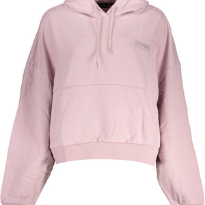 Napapijri Felpa Con Cappuccio Rosa Donna Rosa - MYDREAMAX