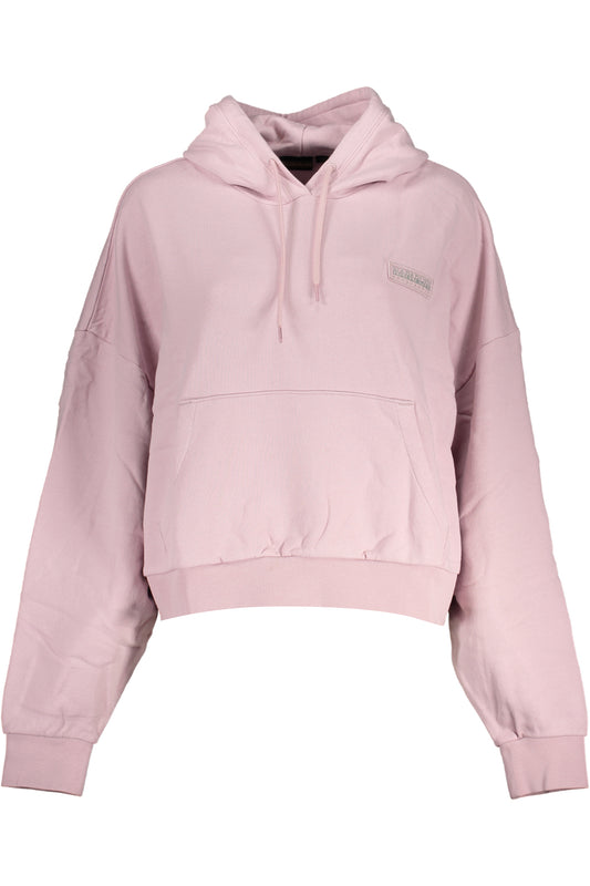 Napapijri Felpa Con Cappuccio Rosa Donna Rosa - MYDREAMAX