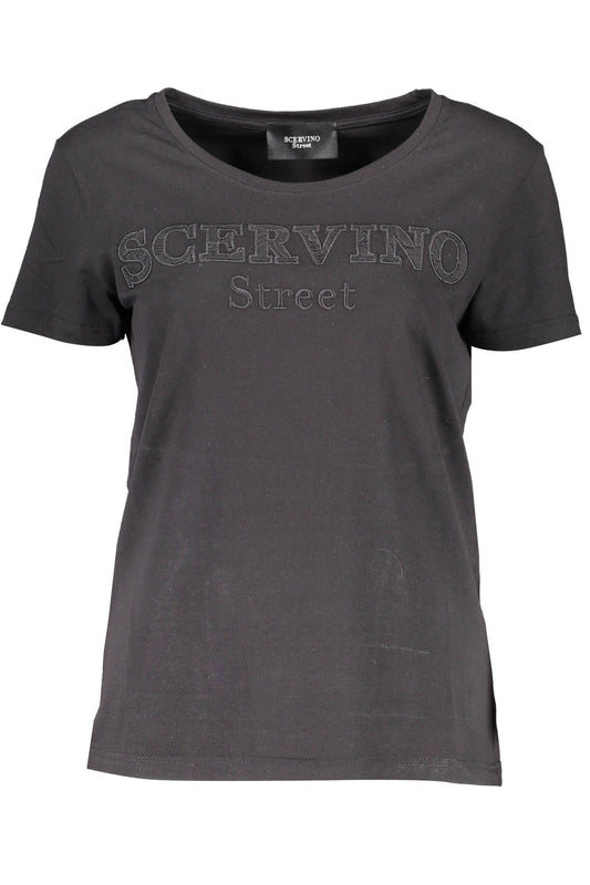 Scervino Street T-Shirt Nero Donna XS Nero - MYDREAMAX